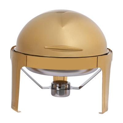 Chauffe-plat rond en acier inoxydable 9,51 pte