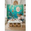 Murale sous-marine de tortue de mer-711925452-711925455