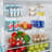 8 PACK Freezer Organizer Bins Clear Stackable Storage Bins