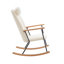 Chaise d'appoint réglable avec repose-tête et dossier haut-440700813