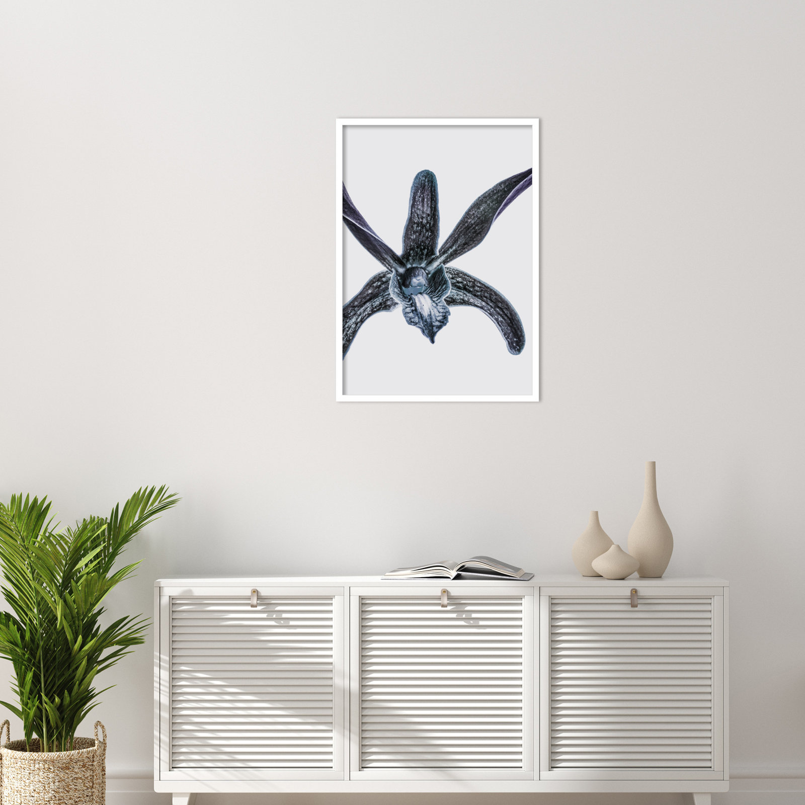 Parkerfield "Orchid" Print by Shot by Clint, White, 33" H x 24" W