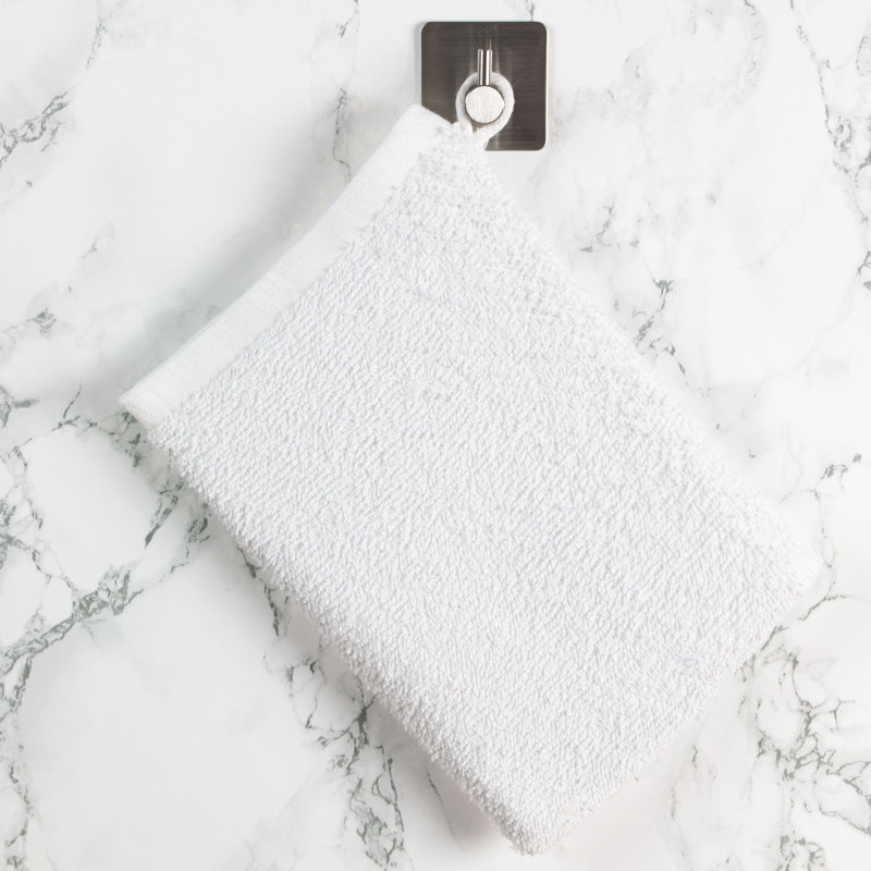 Midweight Washcloth, White