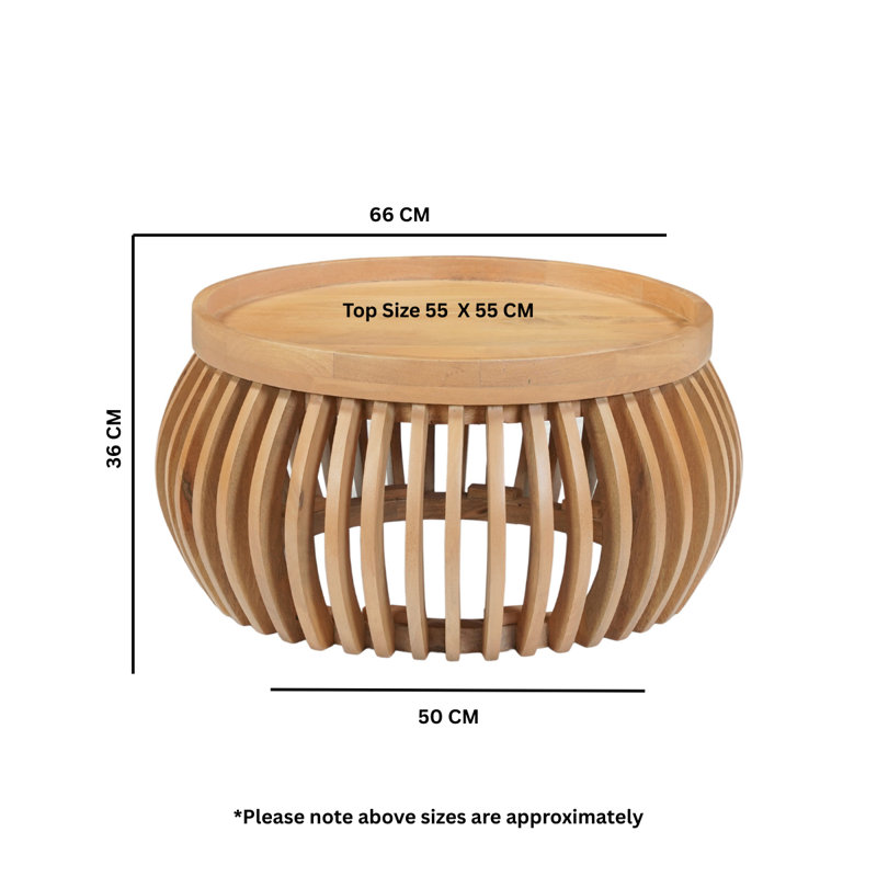 Solid Wood Coffee Table