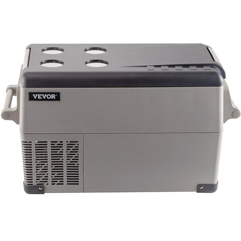 VEVOR 12V Car Refrigerator 35L Portable RV Freezer with App Control(-4℉~68℉) Dual-Zone Car Fridge 