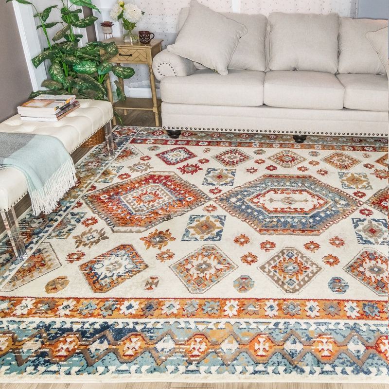 Tapis Davrios Taimak Aztec, Rectangle 5 pi x 8 pi