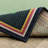 Sherley Preppy Stripe Border Green/ Navy Indoor-Outdoor Area Rug-1437799846