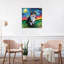 Tri-Colour Corgi Night 1 Piece Wrapped Canvas Painting-1030238547