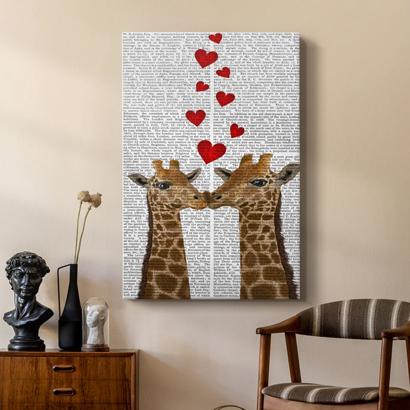 «Love is in the Air Collection B» - galerie personnalisée enveloppée Cavas, H 18 po x l 12 po