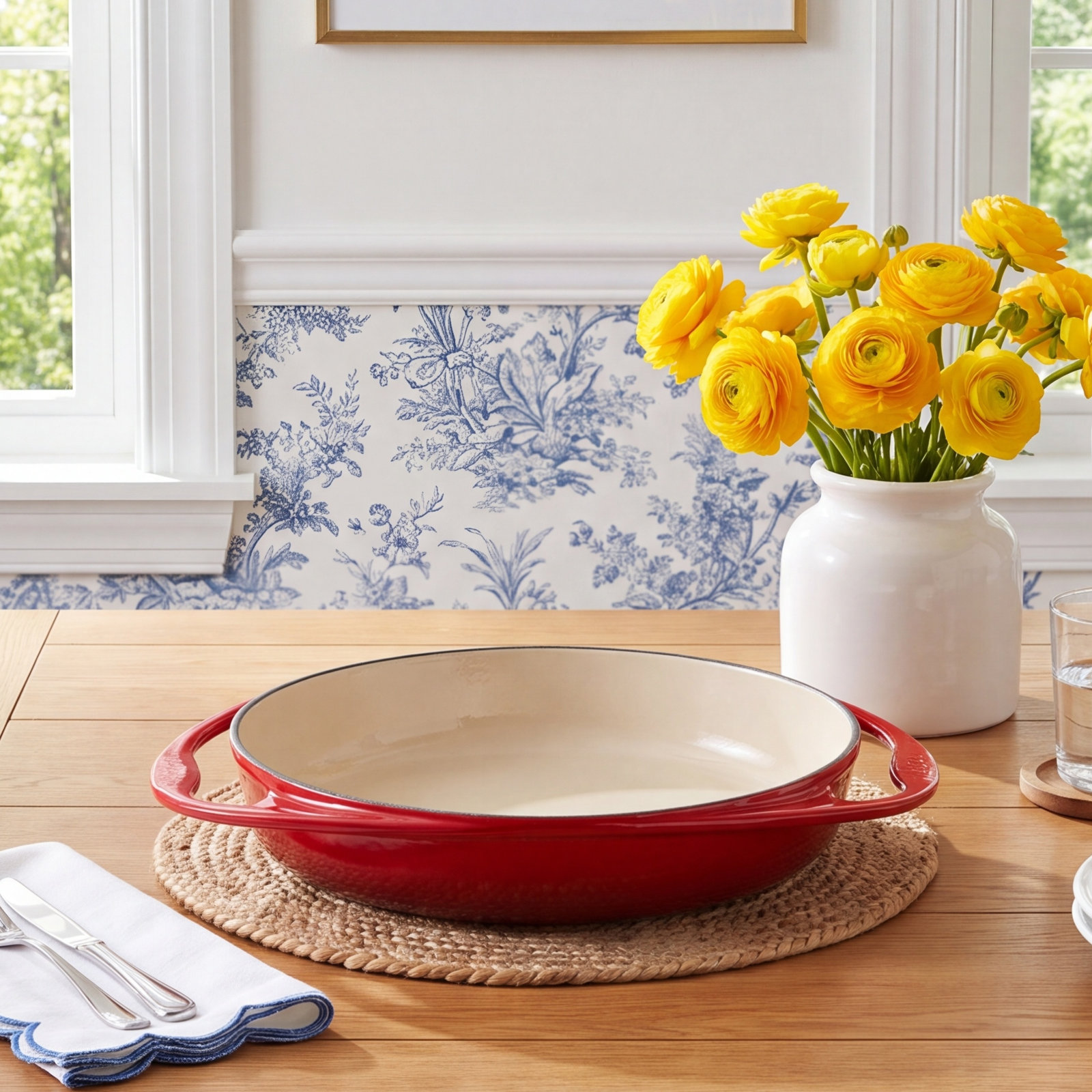 Le Creuset Tart Tatin Dish, Cerise