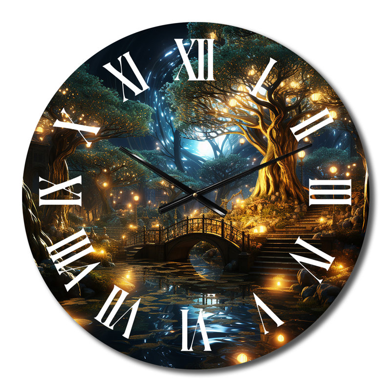 Horloge murale en métal, Petit