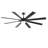  72" 8-blade Large Ceiling Fans Modern Farmhouse Indoor With Lights And Remote-195933940