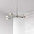 Nebraska 6 Light Sputnik Modern Linear Chandelier-23002787