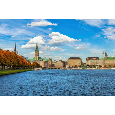 Hambourg, Allemagne - photographie sur toile tendue