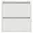 vidaXL Wall-mounted Bedside Cabinet Engineered wood-347416105