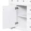 Stylish Bathroom Vanity With Sink, Drawers, And Cabinet For Functional And Elegant Bathroom Storage-1186164159