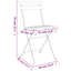 Ahriya Folding Patio Dining Side Chair