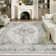 Elaine Machine Washable Oriental Area Rug with Non-Slip Backing