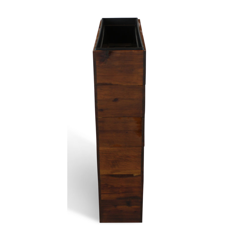 Calandre Wood Planter