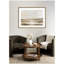 «Neutral Abstract Landscape» par The Creative Bunch Studio, reproduction d'art encadrée