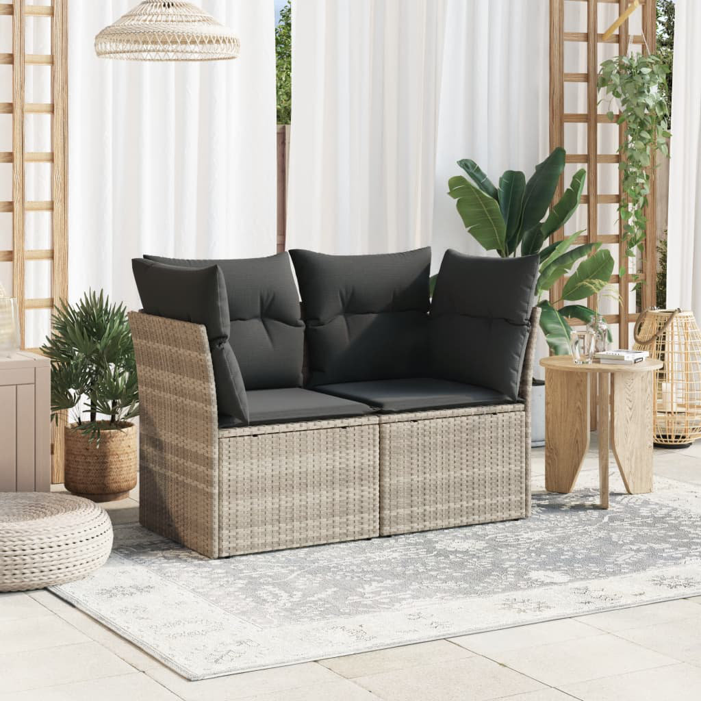 Gartensofa Raquell mit Kissen