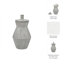 Vase à couvercle en grès Chambre-70093906-70093907