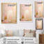 «Golden Moon Dreaming Retro Illustration Rose Gold», reproduction sur toile-1229691224-1229691225