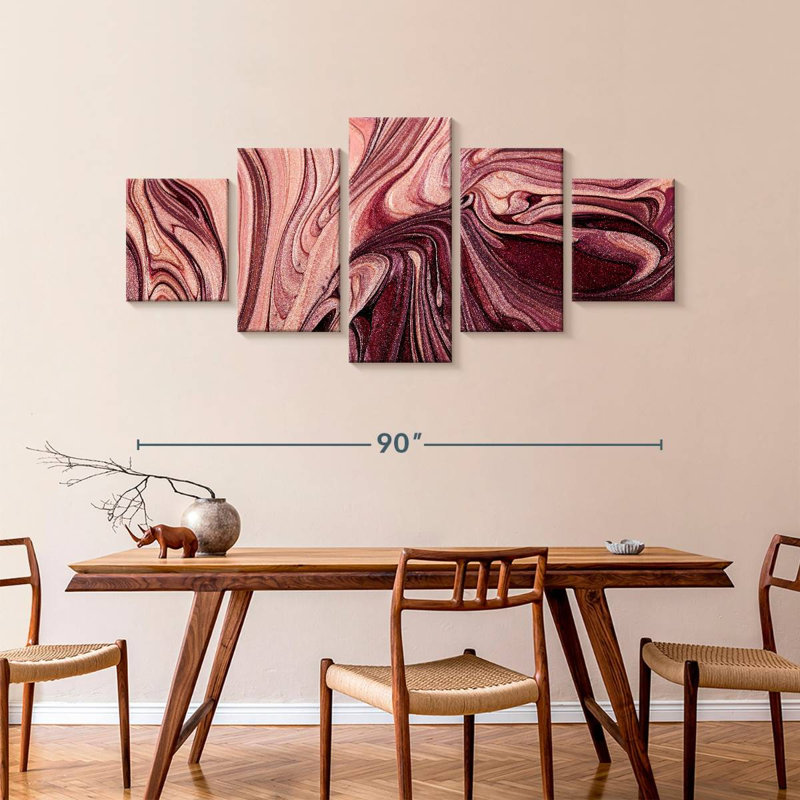 Nail Polish Texture, 42" H x 92" W