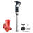 500W Commercial Immersion Blender - Heavy Duty Variable Speed Stick Mixer with Stainless Steel Blades for Soup, Smoothie & Puree
