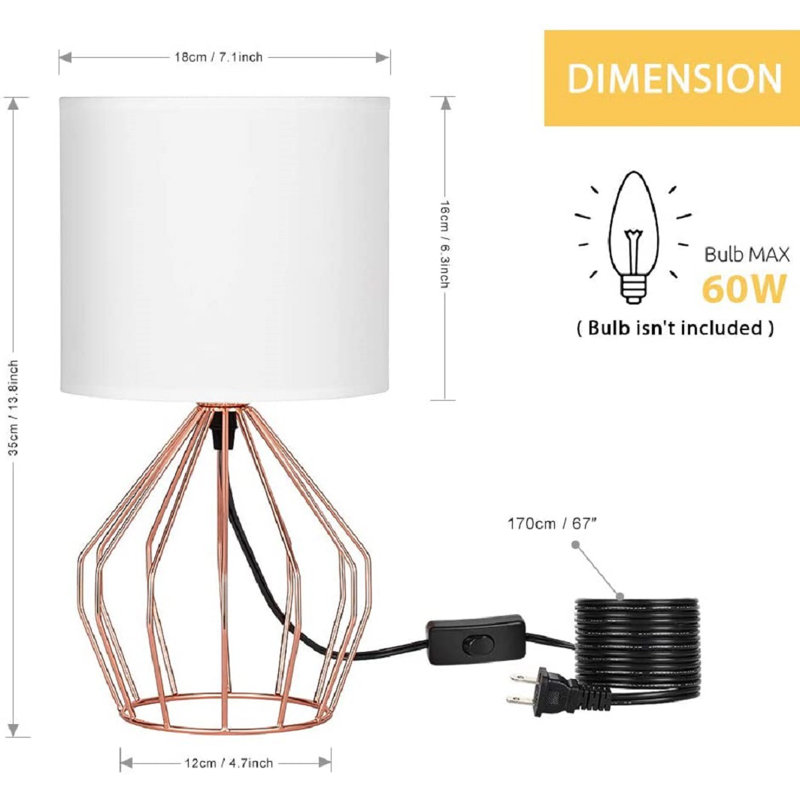 Cecellia Metal Table Lamp