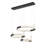 3 - Light Unique / Statement Modern Linear LED Chandelier-66302249