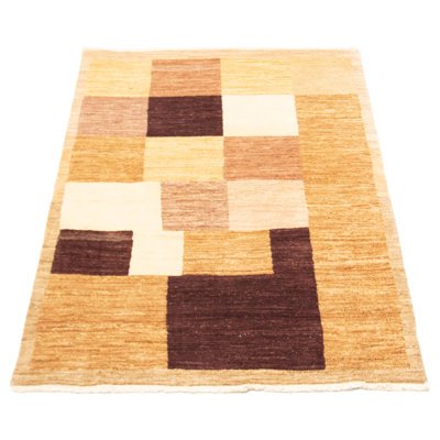 One-of-a-Kind 3'11" X 6'2" New Age Wool Area Rug in