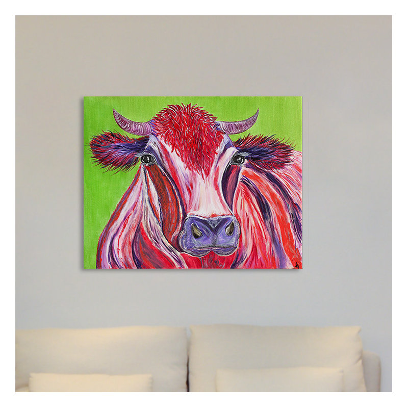 France Gilbert - Wrapped Canvas Painting, 76cm H x 99cm W