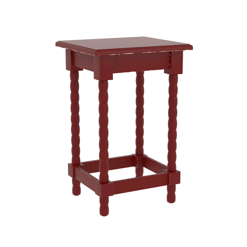Table de bout Barnard, Rouge