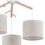 Albero 3 - Light Stainless Steel Cluster Pendant-95274802