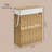 Laundry Basket With Lid And Handles-106341312