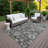 Machine Washable Indoor/Outdoor Earleville ACN2356 Traditional Rug-991207802
