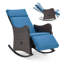 Ensemble de 2 chaises berçantes d'extérieur-240841363