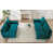 Velours sarcelle