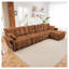 Canapé modulaire Burnt Orange-147443827
