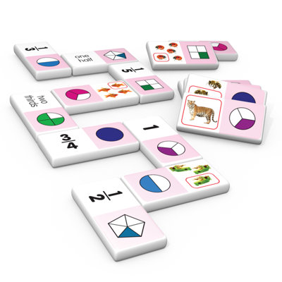Jeu de Fraction Dominoes