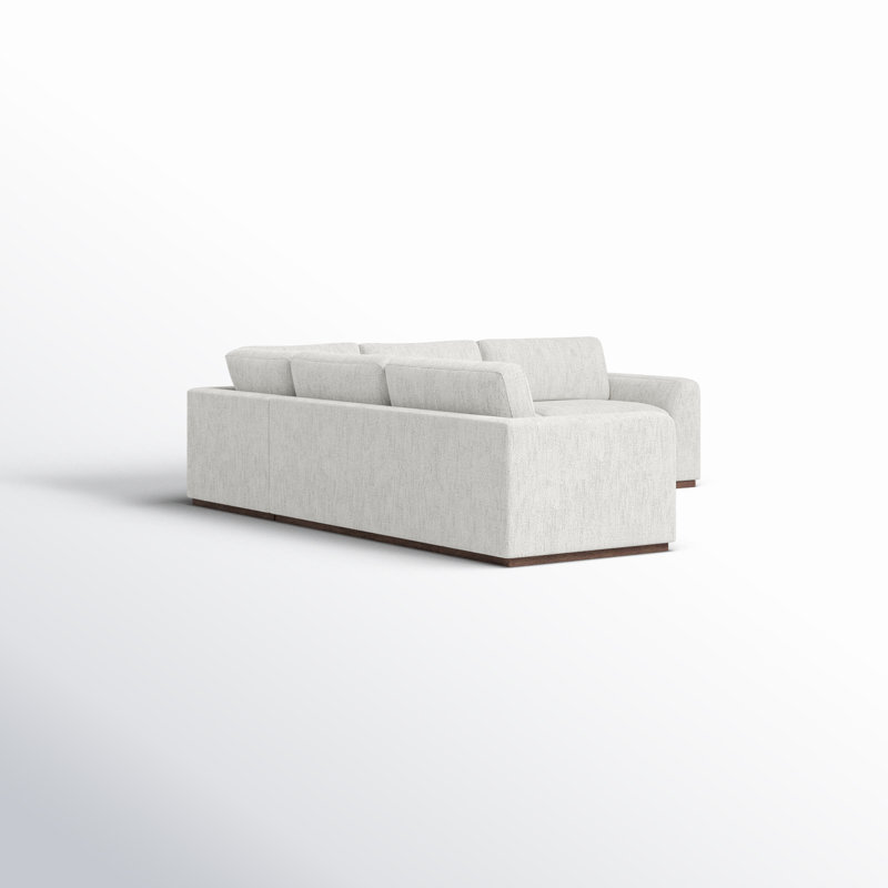 Colt Sectional, Merino Cotton-Aged Sienna
