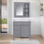 Ensemble de meuble-lavabo simple avec plateau Desmir-1780351236