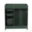 Meuble-lavabo en bois massif avec 3 tiroirs et portes à fermeture douce, solution de rangement durable et spacieuse-1683592287