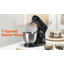 CHB Series Commercial Chef Electric Stand Mixer 4.7 Quart, 7 Speed Settings