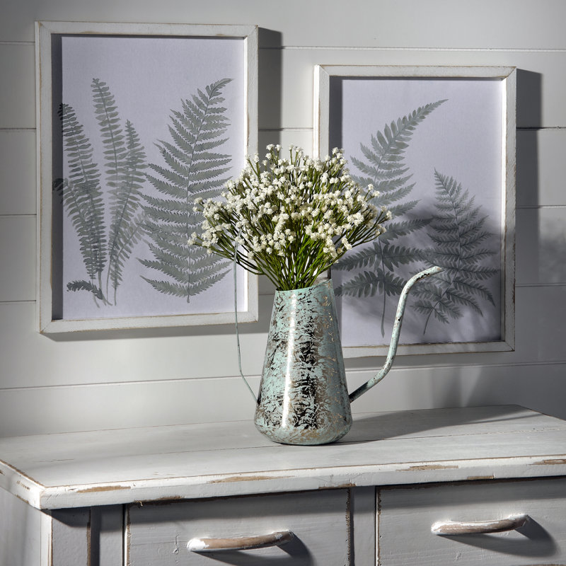 Buisson en plastique 15 po Gypsophila, Blanc