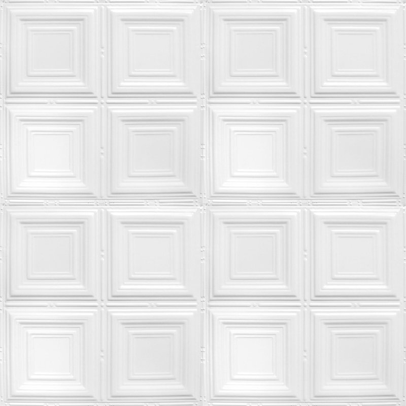 Carreaux de plafond et panneaux muraux cloutés en métal 2 pi x 2 pi (24 po x 24 po) American Tin Cellings