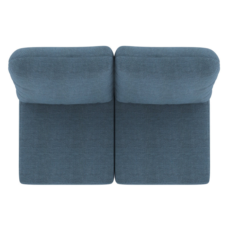Indoor/Outdoor Sunbrella® Seat/Back Cushion, Spectrum Denim Sunbrella®