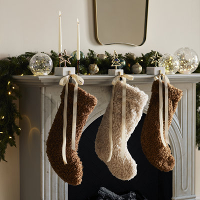 Sherpa Fabric Stocking