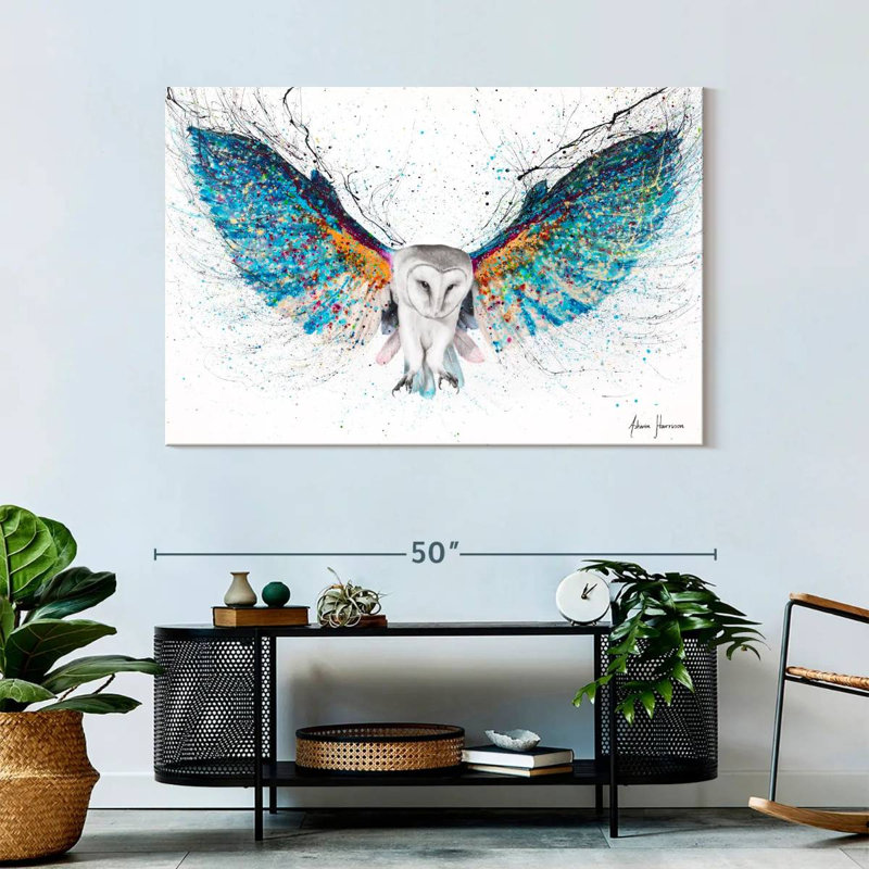 Brampt Opulent Night Owl, 32" H x 48" W