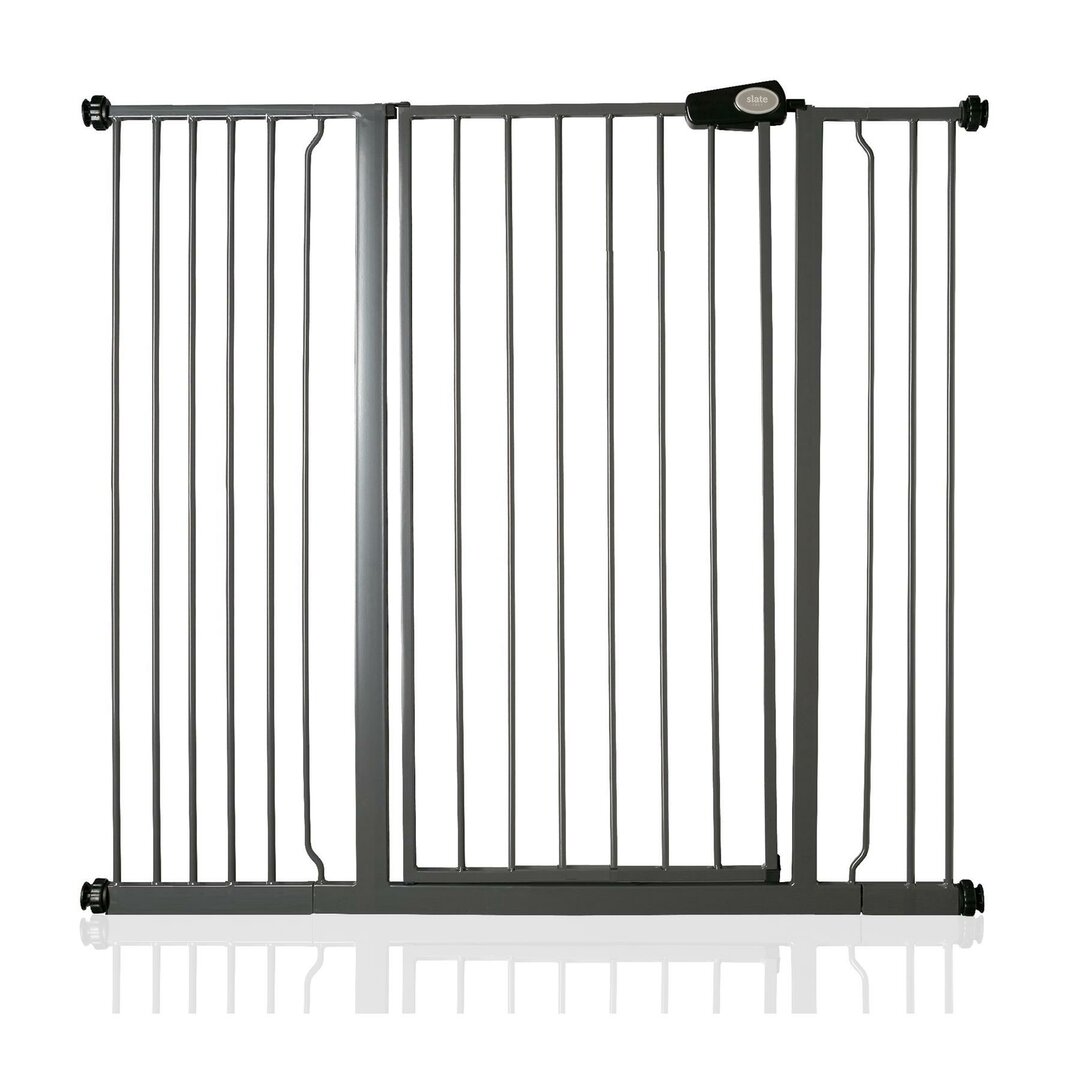 Tall Safety Baby Gate gray